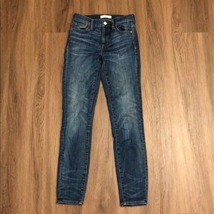 Madewell High Riser Skinny